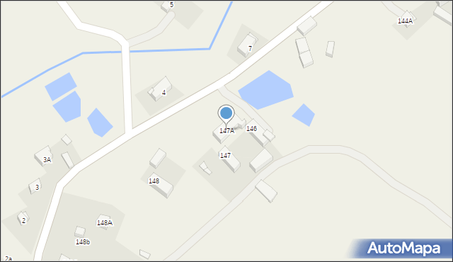 Pielgrzymka, Pielgrzymka, 147A, mapa Pielgrzymka