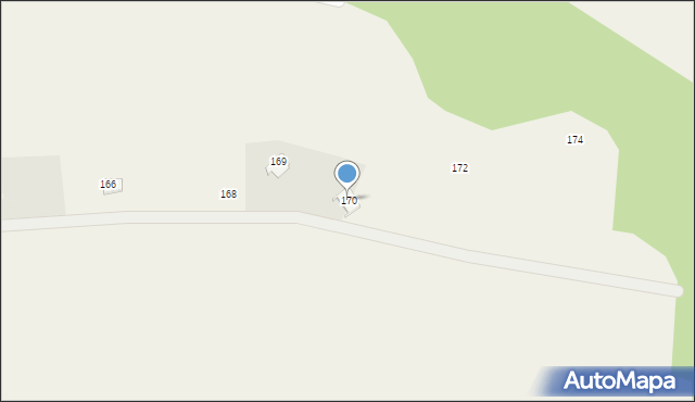 Pielgrzymka, Pielgrzymka, 170, mapa Pielgrzymka