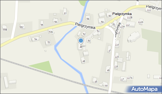 Pielgrzymka, Pielgrzymka, 49, mapa Pielgrzymka