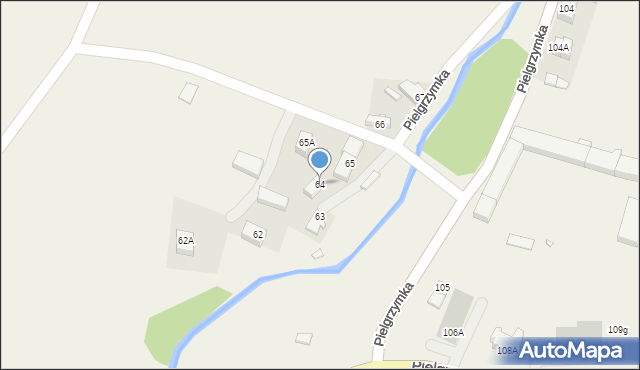Pielgrzymka, Pielgrzymka, 64, mapa Pielgrzymka