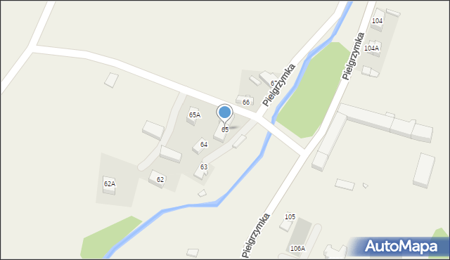 Pielgrzymka, Pielgrzymka, 65, mapa Pielgrzymka