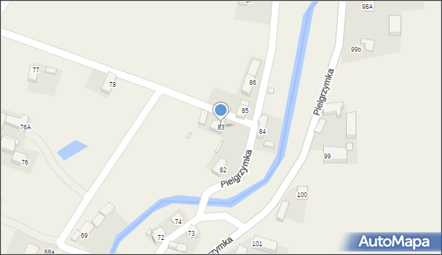 Pielgrzymka, Pielgrzymka, 83, mapa Pielgrzymka