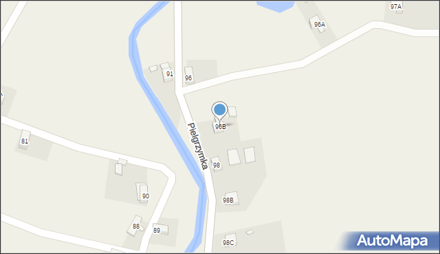 Pielgrzymka, Pielgrzymka, 96B, mapa Pielgrzymka