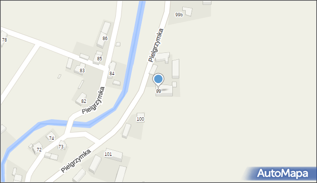 Pielgrzymka, Pielgrzymka, 99, mapa Pielgrzymka