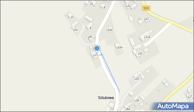 Pieniążkowice, Pieniążkowice, 11a, mapa Pieniążkowice