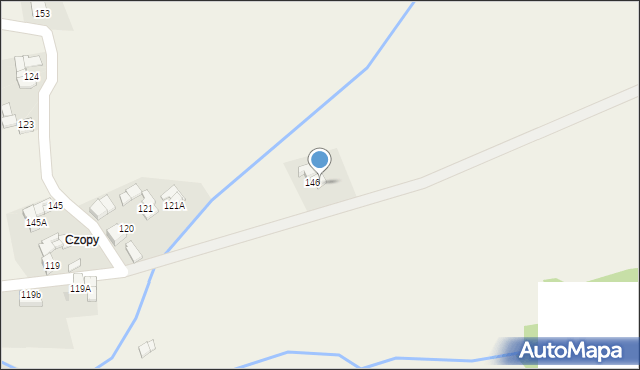 Pieniążkowice, Pieniążkowice, 146A, mapa Pieniążkowice