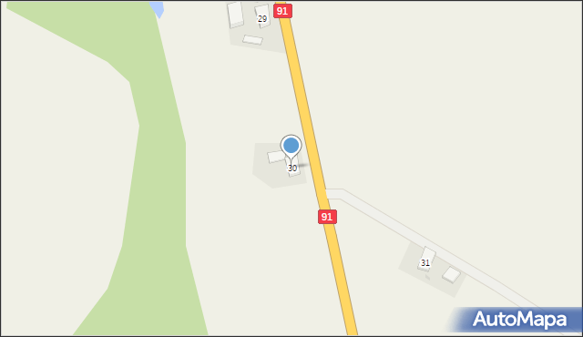 Pieniążkowo, Pieniążkowo, 30, mapa Pieniążkowo