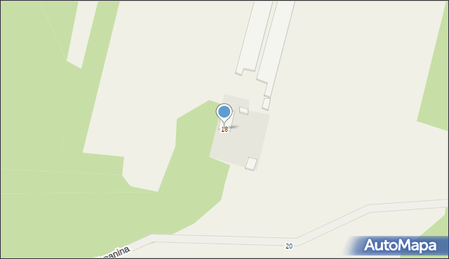 Pieńki Gorzkowskie, Pieńki Gorzkowskie, 18, mapa Pieńki Gorzkowskie