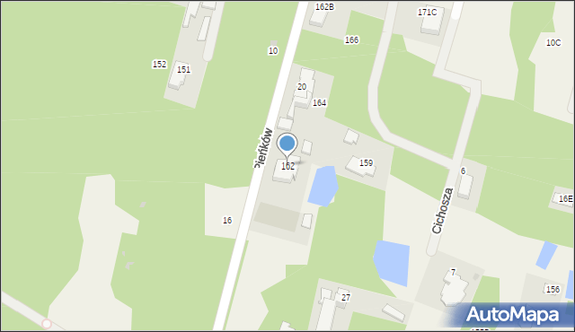 Pieńków, Pieńków, 162, mapa Pieńków