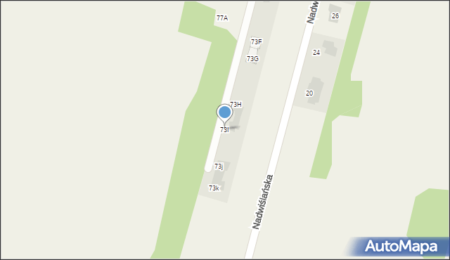 Pieńków, Pieńków, 73I, mapa Pieńków