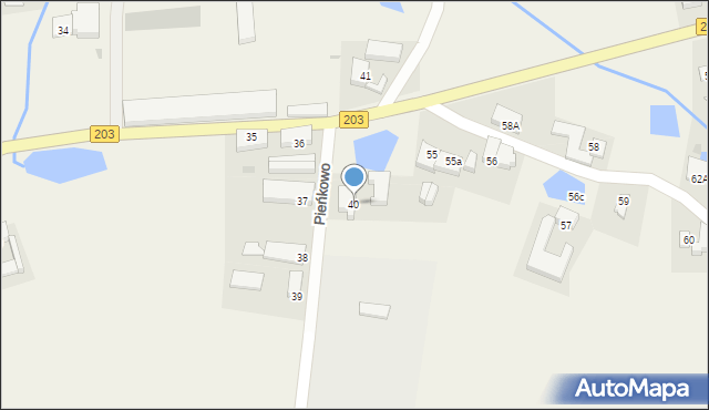Pieńkowo, Pieńkowo, 40, mapa Pieńkowo