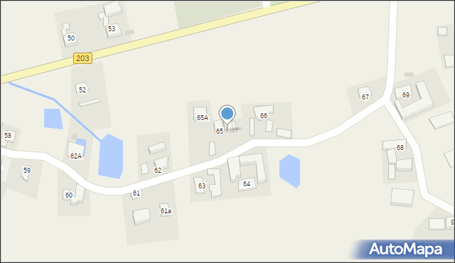 Pieńkowo, Pieńkowo, 65/2, mapa Pieńkowo