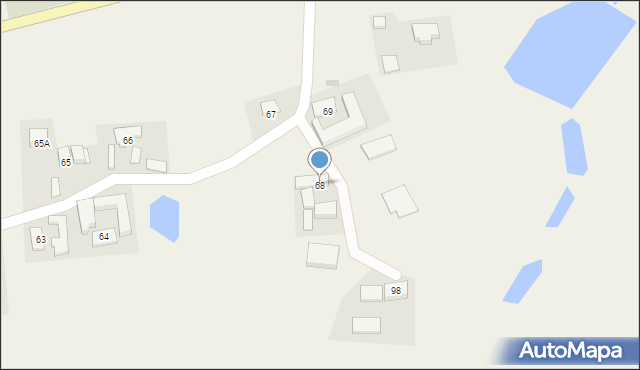 Pieńkowo, Pieńkowo, 68, mapa Pieńkowo