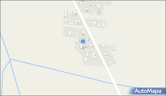 Pieradła, Pieradła, 4a, mapa Pieradła