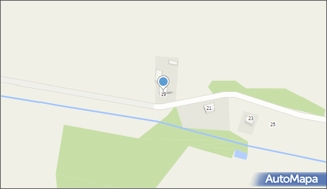 Piersno, Piersno, 19, mapa Piersno