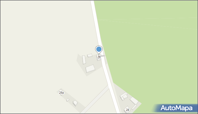 Pierzaki, Pierzaki, 26, mapa Pierzaki