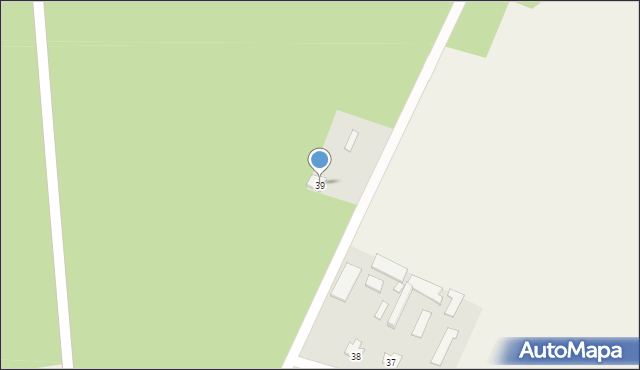 Pierzchały, Pierzchały, 39, mapa Pierzchały