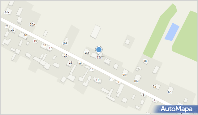 Pierzchnianka, Pierzchnianka, 12a, mapa Pierzchnianka
