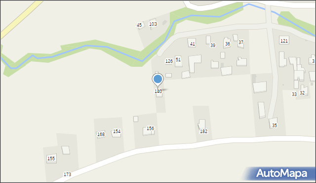 Pierzchów, Pierzchów, 140, mapa Pierzchów
