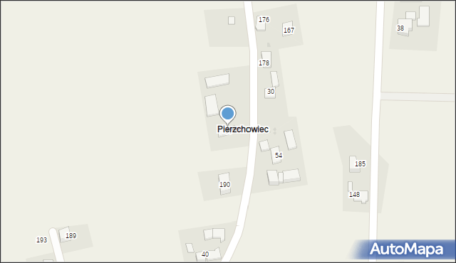 Pierzchów, Pierzchów, 59, mapa Pierzchów