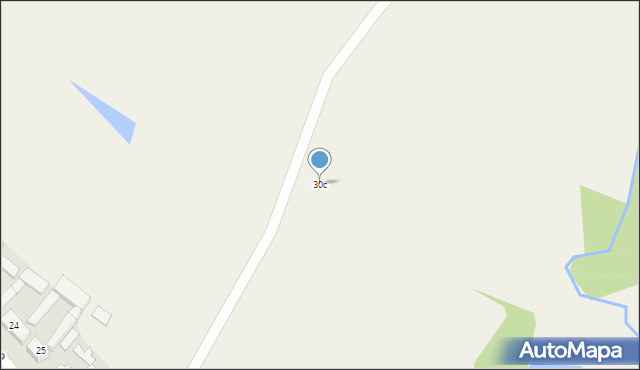 Piesno, Piesno, 30c, mapa Piesno