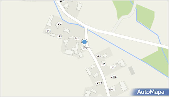 Piestrzec, Piestrzec, 145, mapa Piestrzec