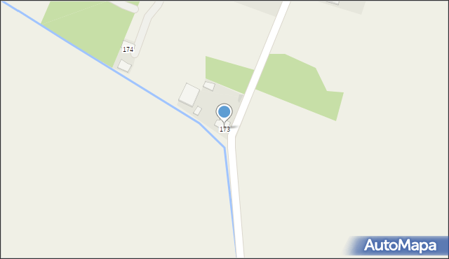 Piestrzec, Piestrzec, 173, mapa Piestrzec