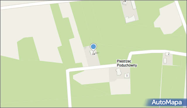 Piestrzec, Piestrzec, 1a, mapa Piestrzec