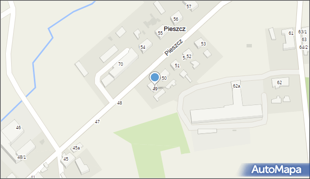 Pieszcz, Pieszcz, 49, mapa Pieszcz