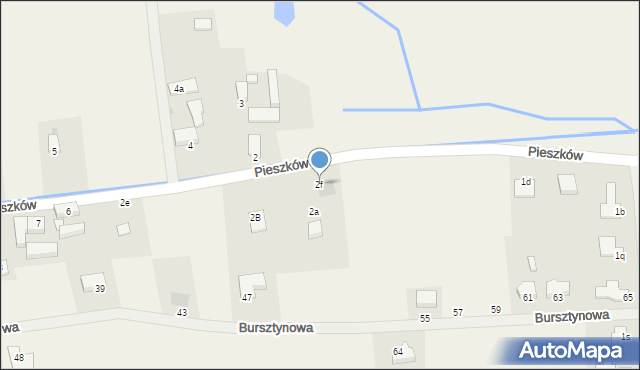 Pieszków, Pieszków, 2f, mapa Pieszków