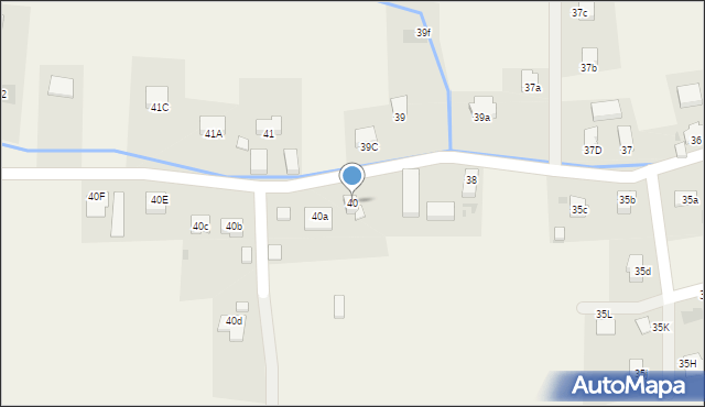 Pieszków, Pieszków, 40, mapa Pieszków