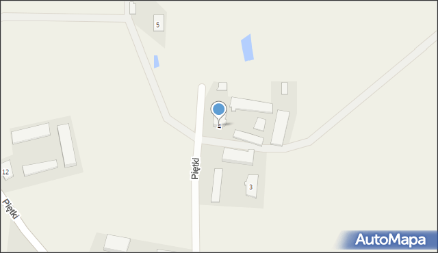 Piętki, Piętki, 4, mapa Piętki