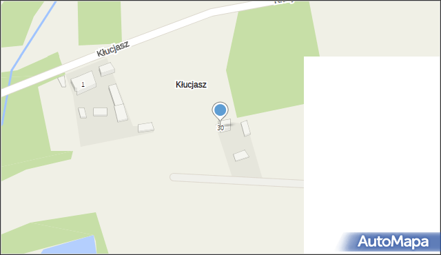 Piętków, Piętków, 30, mapa Piętków