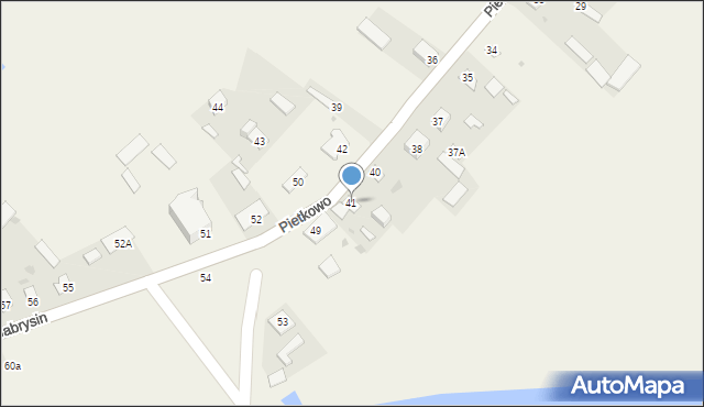Pietkowo, Pietkowo, 41, mapa Pietkowo