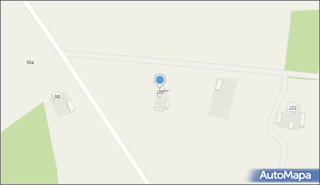 Piętno, Piętno, 100, mapa Piętno