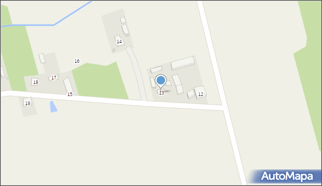 Pietrachy, Pietrachy, 13, mapa Pietrachy