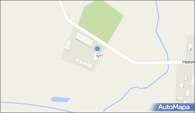 Pietrele, Pietrele, 7a, mapa Pietrele