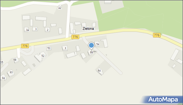 Pietrzejowice, Pietrzejowice, 64, mapa Pietrzejowice