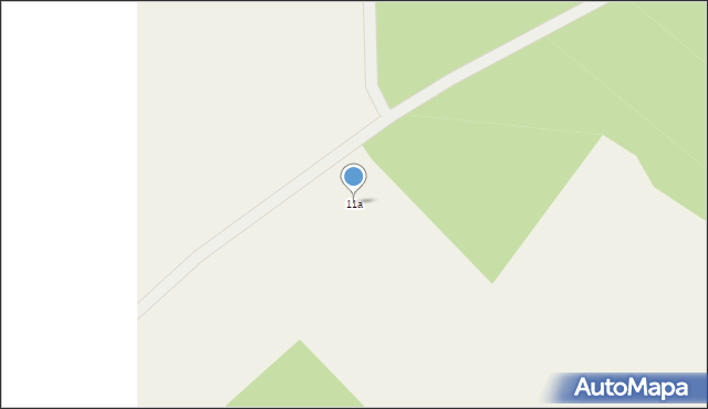 Pietrzyki, Pietrzyki, 11a, mapa Pietrzyki