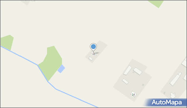 Pietrzyki, Pietrzyki, 13, mapa Pietrzyki