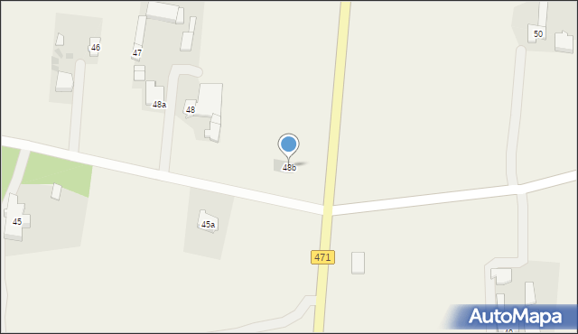 Pietrzyków, Pietrzyków, 48b, mapa Pietrzyków