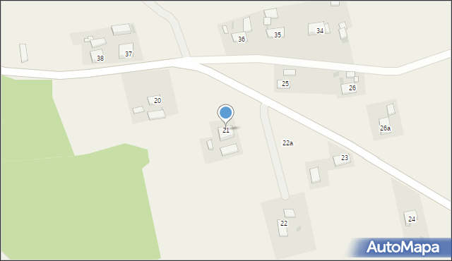 Pietrzyków, Pietrzyków, 21, mapa Pietrzyków