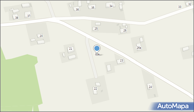 Pietrzyków, Pietrzyków, 23a, mapa Pietrzyków