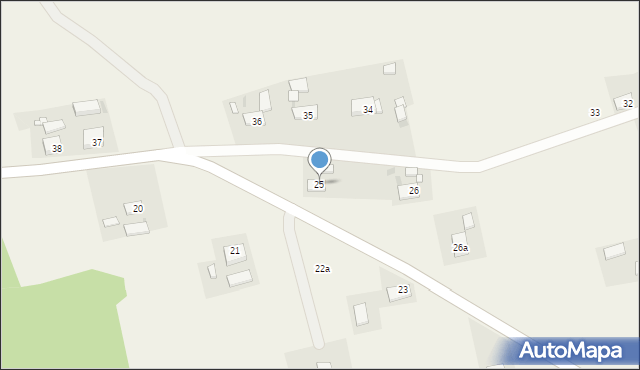 Pietrzyków, Pietrzyków, 25, mapa Pietrzyków