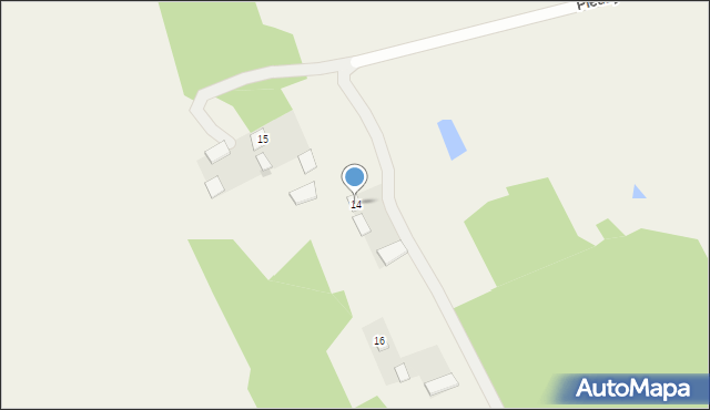 Pietrzykowo-Wyszki, Pietrzykowo-Wyszki, 14, mapa Pietrzykowo-Wyszki