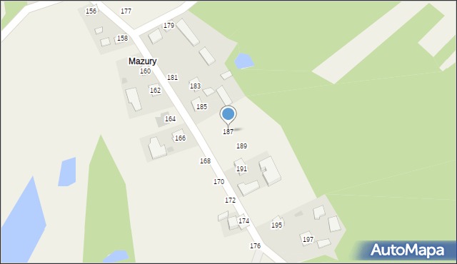 Pigany, Pigany, 187, mapa Pigany