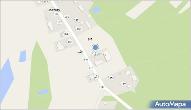 Pigany, Pigany, 191, mapa Pigany