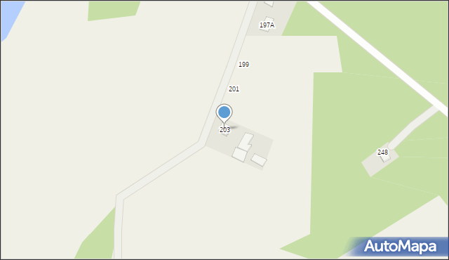 Pigany, Pigany, 203, mapa Pigany