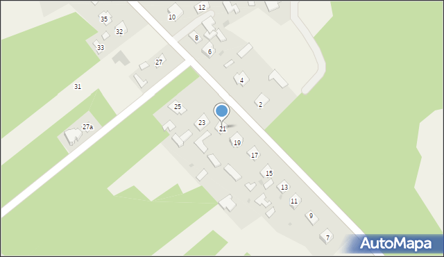 Pigany, Pigany, 21, mapa Pigany