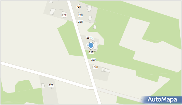 Pigany, Pigany, 232, mapa Pigany